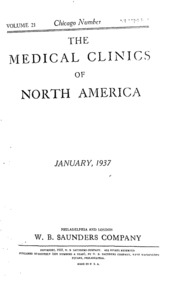 The Medical Clinics Of North America(21)  English By